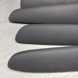 01-06 BMW OEM E46 M3 Coupe Trim Armrest Pads Set Gray Grey 8238622 *Notes*