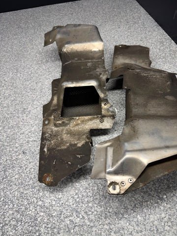 99-03 BMW M5 E39 Brake Vents, Air Duct O/S & N/S Engine Compartment OEM 7892298