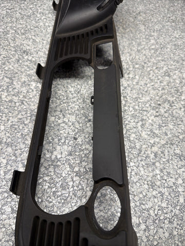 01-06 BMW E46 M3 CONVERTIBLE REAR SEAT ROLLOVER BAR TRIM COVER BLACK 8204279 OEM
