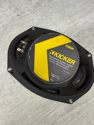 Kicker CS Series 43CSS694 6x9" 900W Car Audio Component Speaker System CSS69