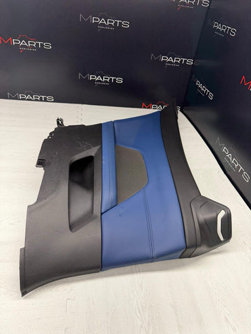 BMW 21-26 G82 G83 M4 Coupe Rear Left Driver Side Door Panel Fjords Blue