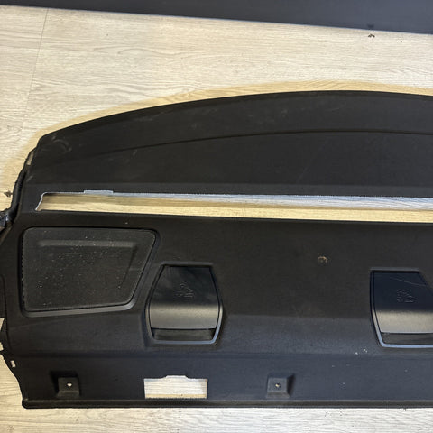 15-18 BMW F80 M3 SEDAN 4DR REAR WINDOW DECK SHELF COVER TRIM SUNSHADE OPTION