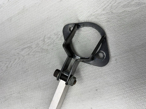 01-06 BMW E46 M3 Shock Tower Strut Brace Center Beam Bar Set Rear