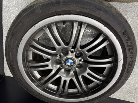 OEM BMW 01-06 E46 M3 18” Wheels Style 67 Rims Staggered Set