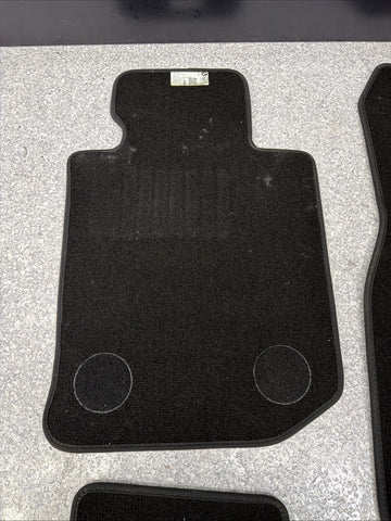 BMW OEM G20 G80 M3 19-23 BLACK FRONT REAR CARPET FLOOR MATS