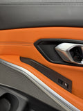 BMW 21-26 G80 M3 Front Right Kyalami Orange Leather Door Panel