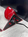 01-06 BMW E46 M3 Side View Door Mirrors Pair Imola Red *Notes*