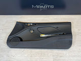 01-06 BMW E46 M3 PASSENGER RIGHT SIDE DOOR PANEL CARD BLACK OEM