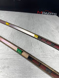 BMW E46 330CI M3 325CI Roof Rails Moldings Trims Imola Red Pair Coupe OEM