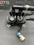 FERRARI F8 TRIBUTO COOLING HEATER VALVE BLOCK PIPES HOSES OEM
