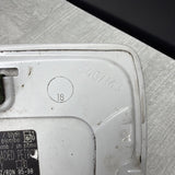 2000-2006 BMW E46 323 325 330 M3 Fuel Gas Cover Door Lid Alpine White OEM