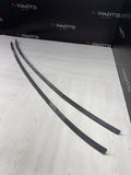 BMW E46 325 330 M3 Roof Rails Moldings Trims Pair Coupe OEM