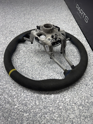 Porsche 22-25 718 Spyder RS GT4RS Alcantara Steering Wheel Assembly OEM