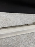 08-11 BMW E90 M3 Sedan Left Driver Side Skirt Rocker Panel Alpine White *Crack*