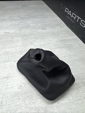 BMW E36 M3 Manual 5 Speed Gear Shift Knob OEM Boot Black Leather