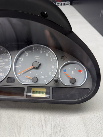 Manual BMW 01-06 E46 M3 Instrument Cluster Speedometer Spedometer *Notes