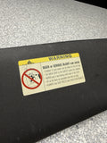 BMW 94-99 E36 M3 Coupe Black Sun Visors Sunvisors Pair OEM