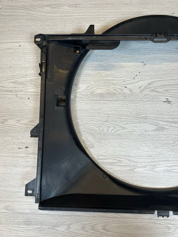 01-06 BMW E46 M3 RADIATOR FAN SHROUD COVER PLASTIC OEM 17112228943 2229990