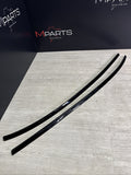 21-24 BMW G82 M4 COUPE OUTER GLOSS BLACK ROOF RAILS GUTTER TRIMS 8073063 8073064