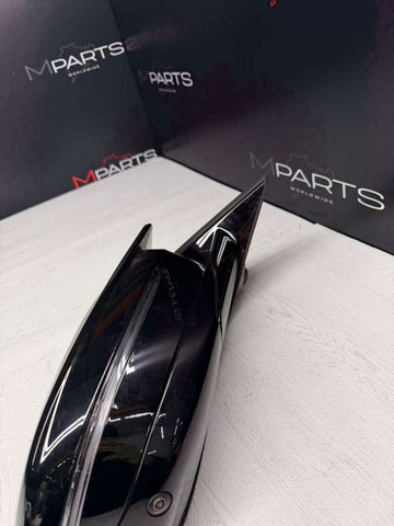 21-26 BMW G80 M3 Right RH Passenger Side Door Mirror W/ Camera Black Gloss OEM