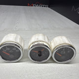 BMW Z3M Coupe Roadster Center Console Voltage Clock Oil Gauge Set 98-00 OEM