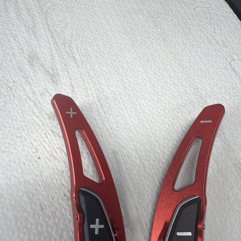 15-20 BMW F80 F82 F83 M3 M4 DCT Steering Wheel Paddle Shifters Levers Extended