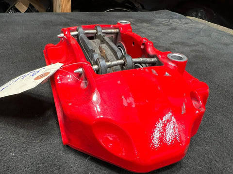 FERRARI 458 ITALIA REAR RIGHT PASSENGER SIDE CCB BRAKE CALIPER RED OEM 261791