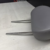 BMW E46 M3 01-06 Front Seat Headrest Head Rest Gray OEM