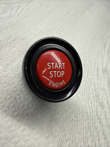 BMW 08-13 E90 E92 E93 M3 E82 135 335 Red Start Stop Black Ring Set