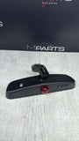 08-13 BMW 135i Rear View Mirror Black E82 E88 9166264 Garage Button 128 OEM