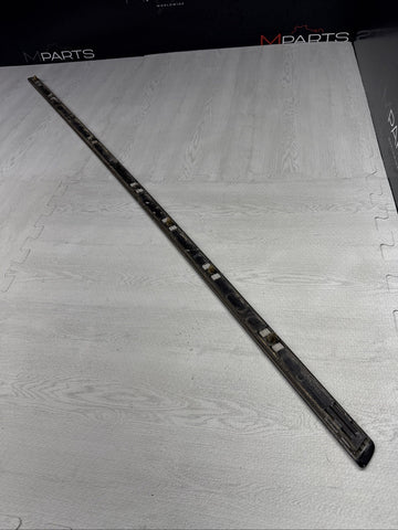 BMW E46 330 M3 Left Carbon Black Door Trim Moulding 51138238877 8238877