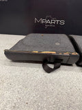 95-99 BMW E36 M3 Rear Folding Seat Backrest Pair Black Nappa Set OEM *Notes*