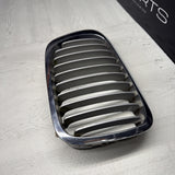 BMW E46 M3 01-06 Hood Grille Chrome OEM Right Passenger 8208668 *Broken Tabs