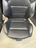 01-06 BMW E46 M3 Coupe Interior Front Seats Black Non Heated Powered *Notes*