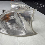 02-06 BMW E46 325 328 M3 Clear Corner Lights Tail Lamps 6919651 6919652 *Notes*