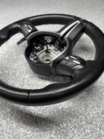 BMW Steering Wheel 15-20 F80 F82 F83 M3 M4 Stock Factory DCT Complete