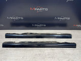 01-06 BMW E46 M3 Rocker Panel Side Skirts OEM Carbon Black *Notes*