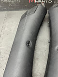 BMW 01-03 E46 325 330 M3 Convertible Rear Lateral Covers Trims Panels Black OEM