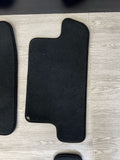 Set 4 Interior Floor Mats Carpets Black OEM 20-24 BMW F92 M8 Coupe