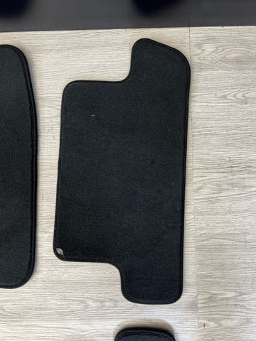Set 4 Interior Floor Mats Carpets Black OEM 20-24 BMW F92 M8 Coupe