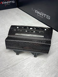 BMW Radio HVAC Climate Control Center Trim 5 Series E60 M5 OEM Carbon Fiber