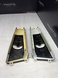 BMW 01-06 E46 Coupe B Pillar Pillars Trims Column Covers Pair Black