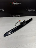 01-06 BMW E46 M3 Convertible Trunk Lid Grip Deck Handle Jet Black *Broken Tabs