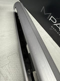 01-06 BMW E46 M3 Brushed Aluminum/Grey Door Trim Armrests Front