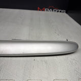 01-06 BMW E46 M3 Convertible Trunk Lid Grip Key Deck Handle Titan Silver