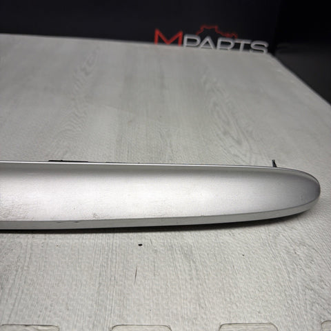 01-06 BMW E46 M3 Convertible Trunk Lid Grip Key Deck Handle Titan Silver