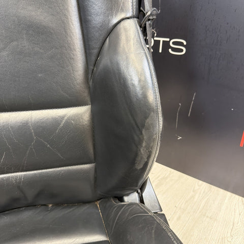 01-06 BMW E46 M3 Convertible Interior Front Driver Heated Seat Black