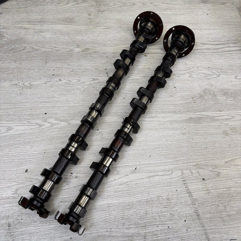 01-06 BMW E46 M3 S54 Motor Engine Cylinder Head Cams Camshafts Pair