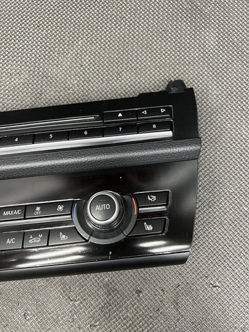 CENTER AC CLIMATE CONTROL SWATCH PANEL 9306157 BMW F10 M5 (2013-2016) OEM