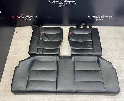 95-99 BMW E36 M3 Coupe Rear Bench + Folding Backrest Back Rest Seats Black